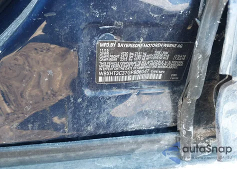 2016 BMW X1 xDrive28I z USA, uszkodzony, nr VIN WBXHT3C37GP886047